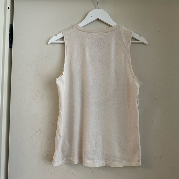 Chaser Painted Peace Gauzy Cotton Tank NWOT - Picture 2 of 4